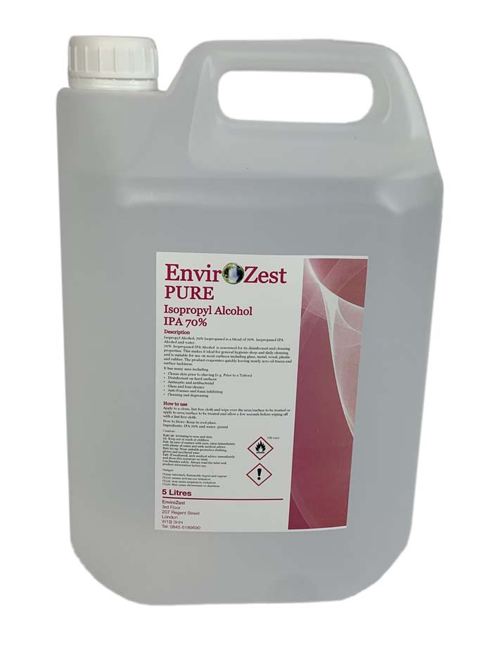  Isopropanol  99.9% Lab Grade Rubbing IPA Disinfectant 